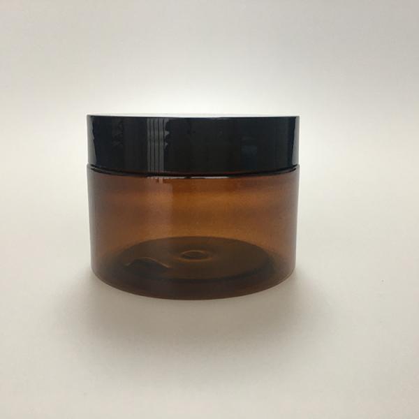 Wholesale 8oz 250ml 250g Food Jar Storage Container Round Shape PET Plastic With