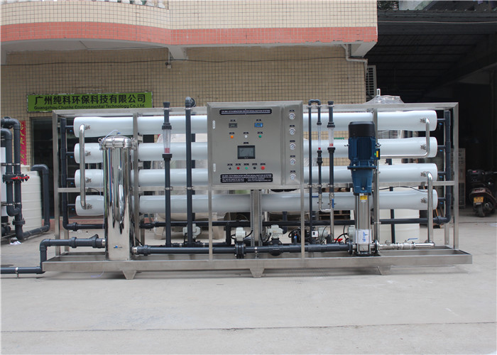 Reverse Osmosis Sea Water Filtration Plant / Seawater RO System 5m³/H