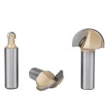 Tideway Engraving Router Bit Wood Round Head Bull Nose Router Bit Half Round