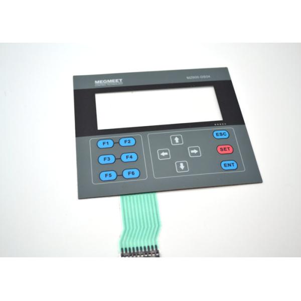 China Durable Snap Dome Switch / Embossing Surface Custom Membrane Switch Panel on sale China Durable Snap Dome Switch / Embossing Surface Custom Membrane Switch Panel on sale