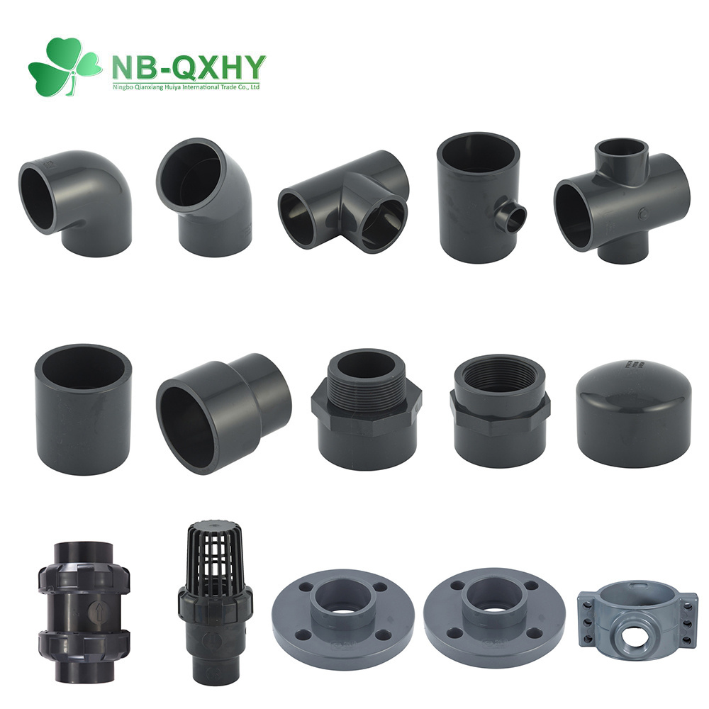 Plastic Pipe Fittings Water Connection PVC Male Female Thread Adapter