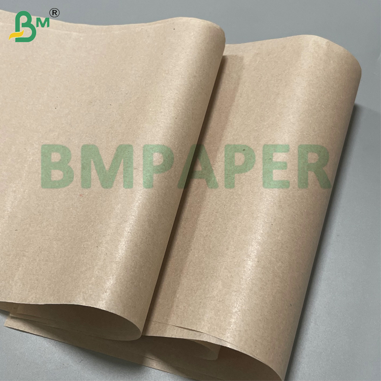 Eco-Friendly Fruit Wrapping Paper 30 Gram  Recycled Brown Tissue Roll For Fruit Packing