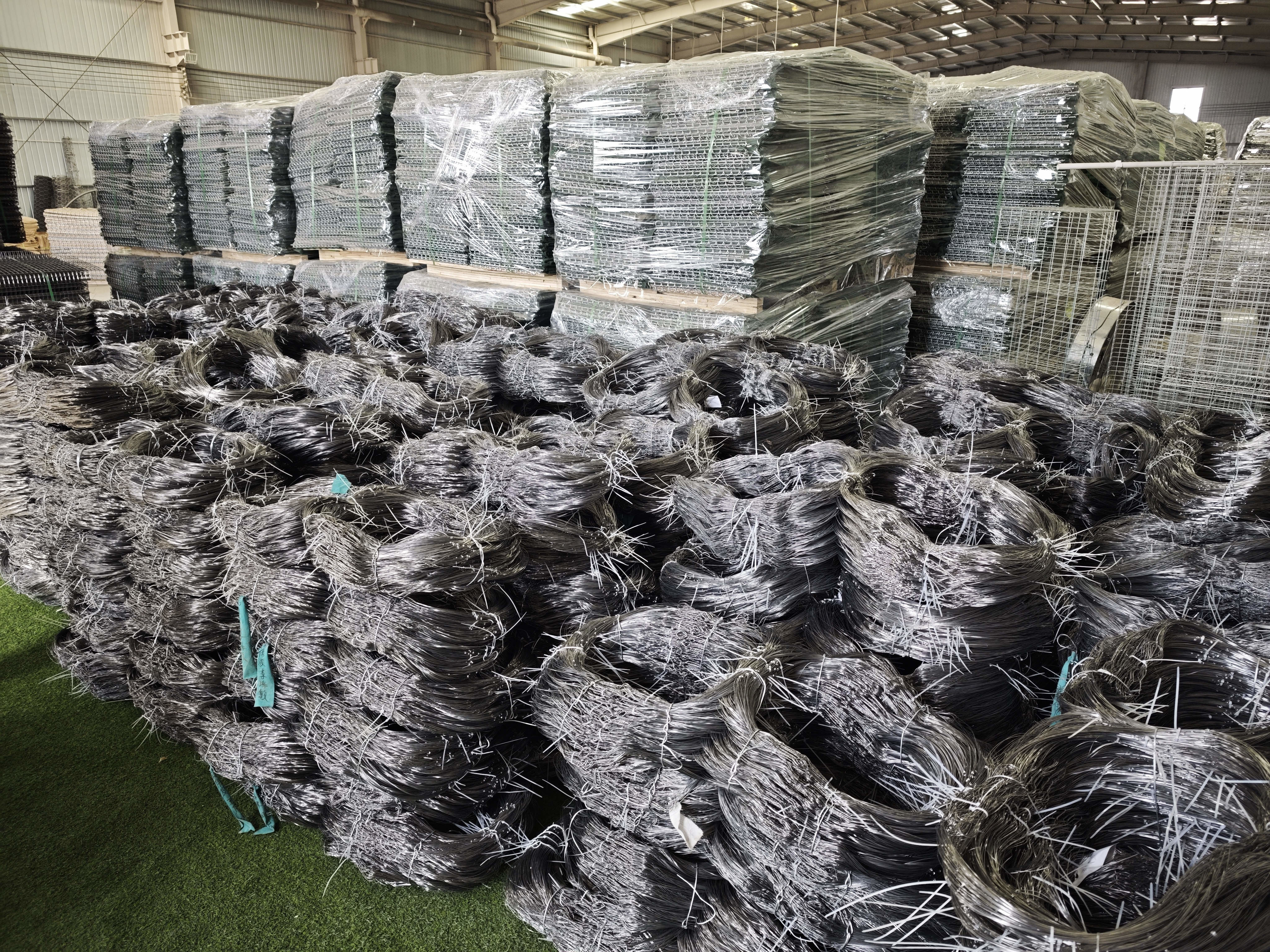 20M Low Visibility Obstacles Entangle Metal Wires Anti Tank Barrier