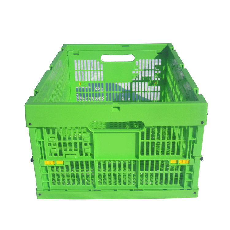 Agricultural Plastic Collapsible Storage Crate Customized 600*400 Mm