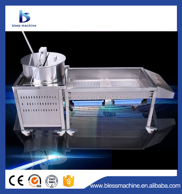 Design 0.35kw Ball Popcorn Making Machine for Domestic and Overseas Demand in 2022