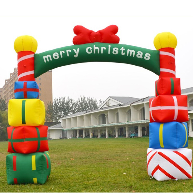 Factory Customized Christmas Holiday Yard Decoration Inflatable Minion Display