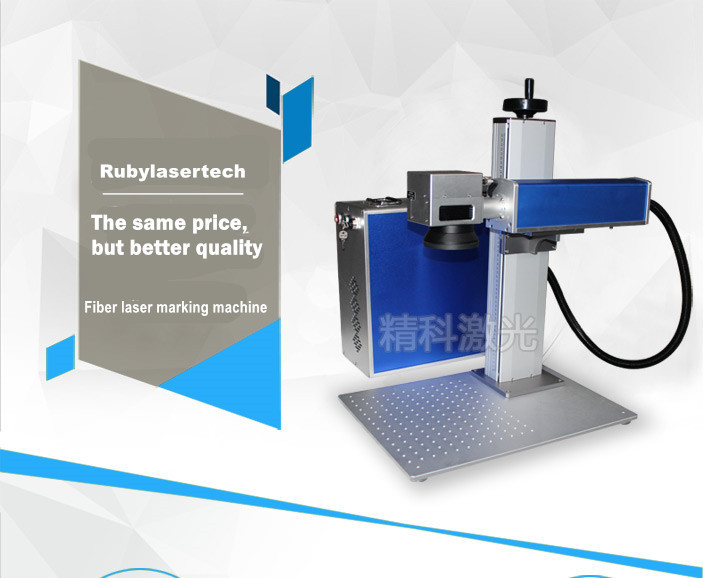 Hotsell Ezcad Software 2D or 3D 1064um Raycus 10W 20W 30W 50W Fiber Laser Marking Machine