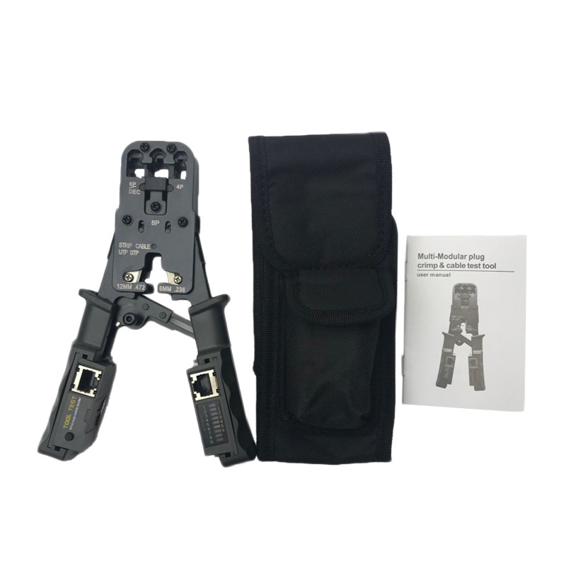 The crimping and cable testing solution/network cable crimper network tools hand crimping 4P 6P 8P network tool