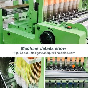 Intelligent Flat Computerized Shuttleless Webbing Loom for Underwear Jacquard