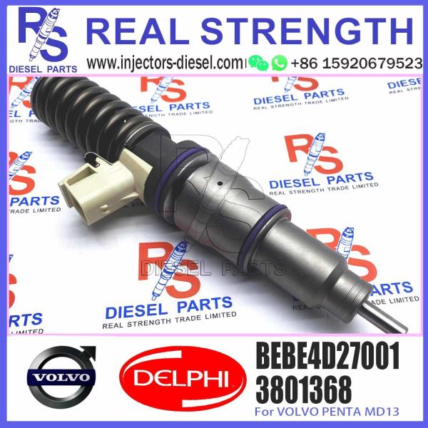 Quality injector common rail injector 3801368 BEBE4D27001 For V-O-L-V PENTA MD13 diesel fuel injector BEBE4D18001 for sale