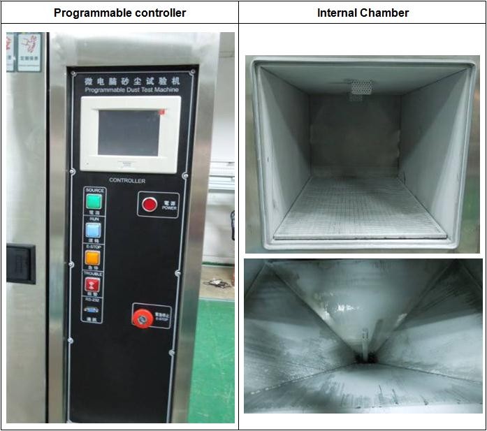 Microcomputer Environmental Sand and Dust Test Chamber for LED Light