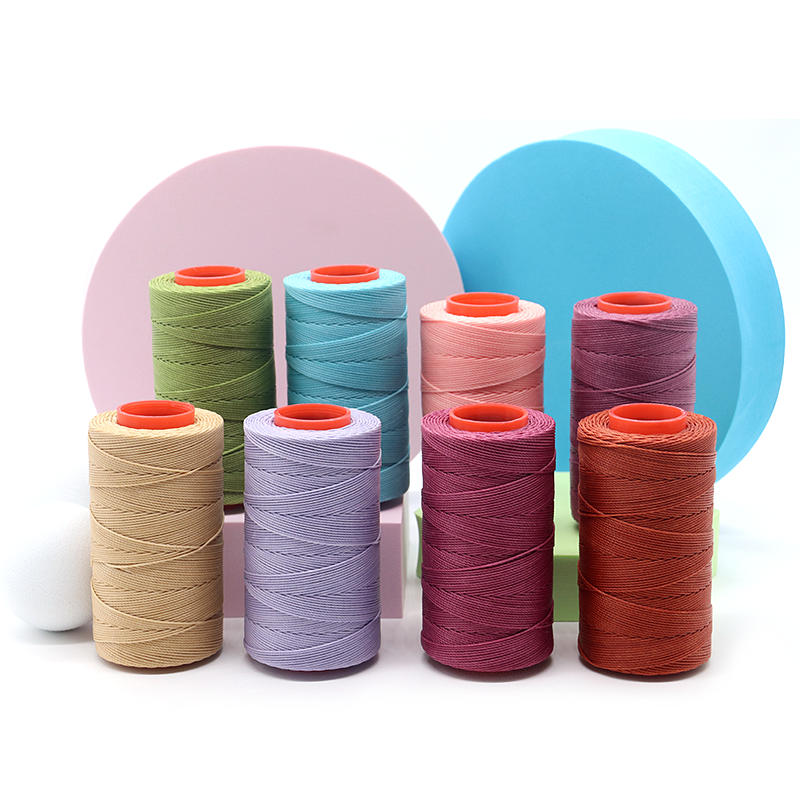 110g round waxed thread for leather DIY 100 colors 1.0mm sewing hand stitching boho style