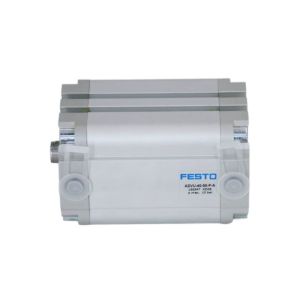 China ADVU-80-20-P-A Port Piston Air Cylinder with 0.12 MPa to 1 MPa Work Pressure on sale