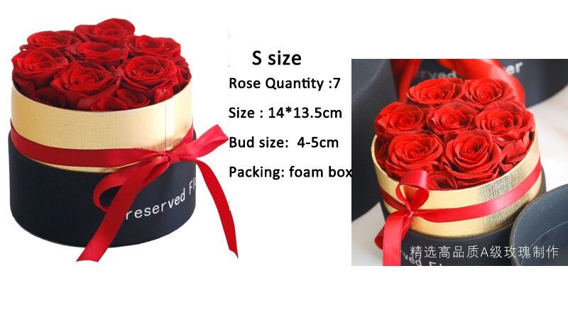 Custom Wholesale 2020 mother's day party supplies preserved rose flower happy mothers day