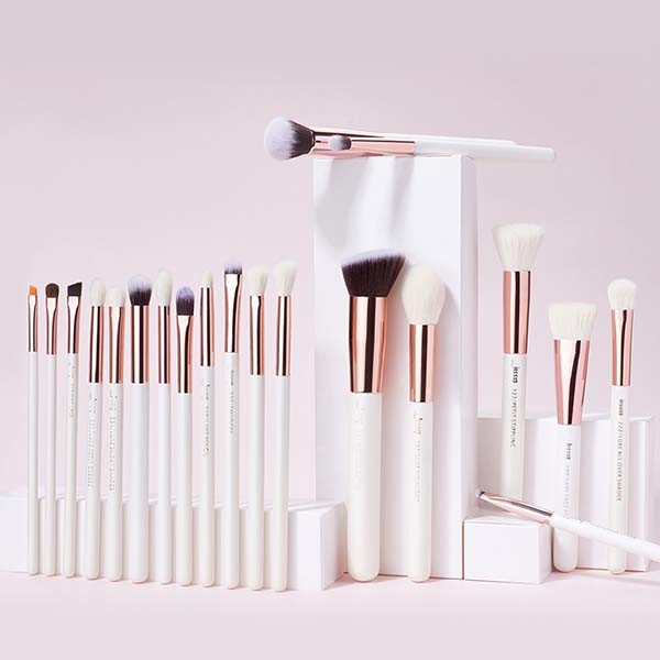 Jessup T225 Natural Synthetic Mixed Makeup Brushes Professional 20 Pieces