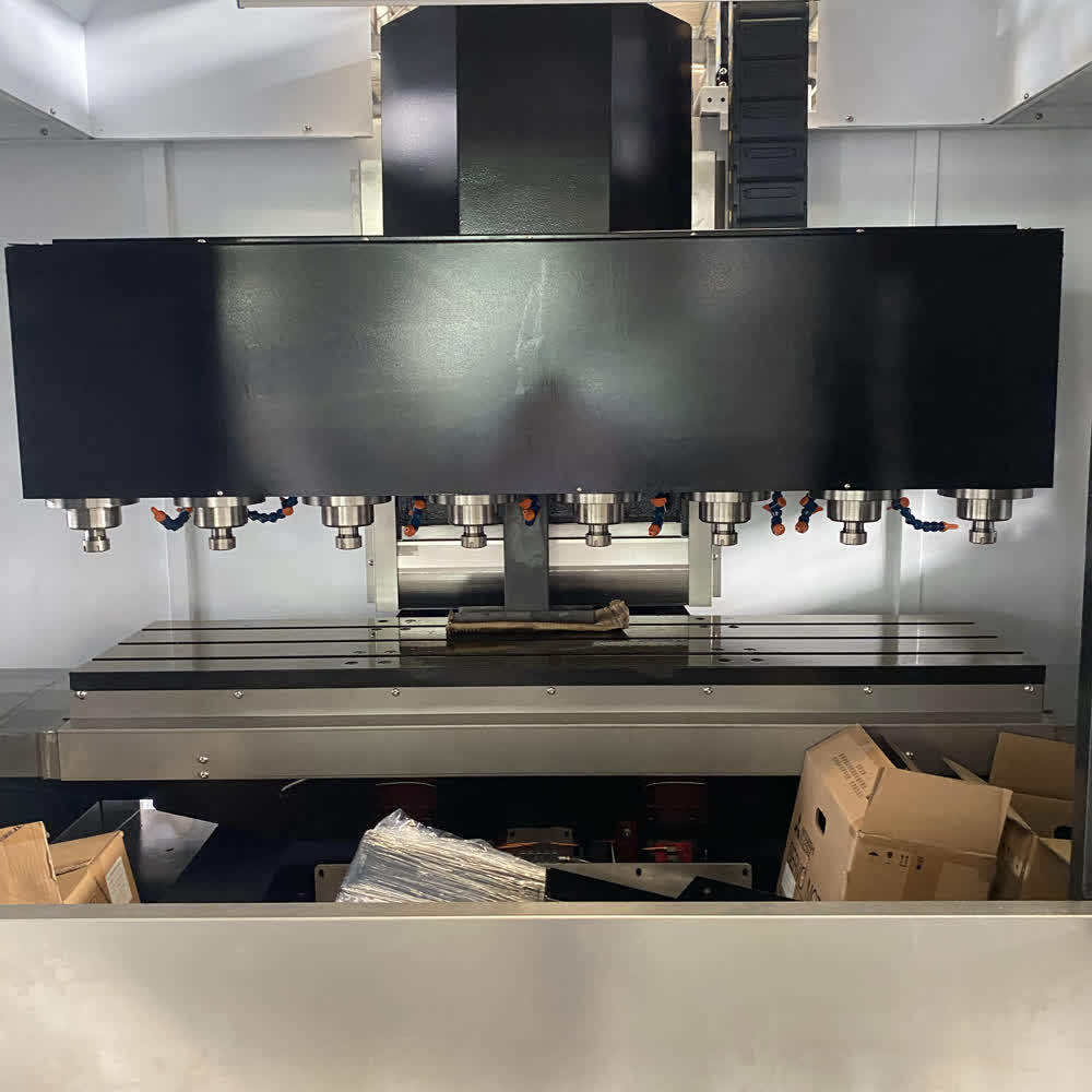 Automated CNC Engraving And Milling Machine For Burrs Removal From Castings Surface