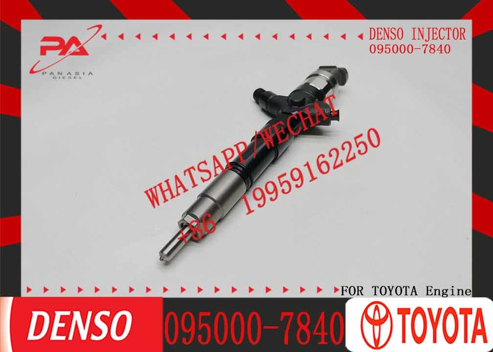 Hot Sale Common Rail Diesel Fuel Injector 23670-39305 095000-7840 For TOY0TA 1KD-FTV Engine