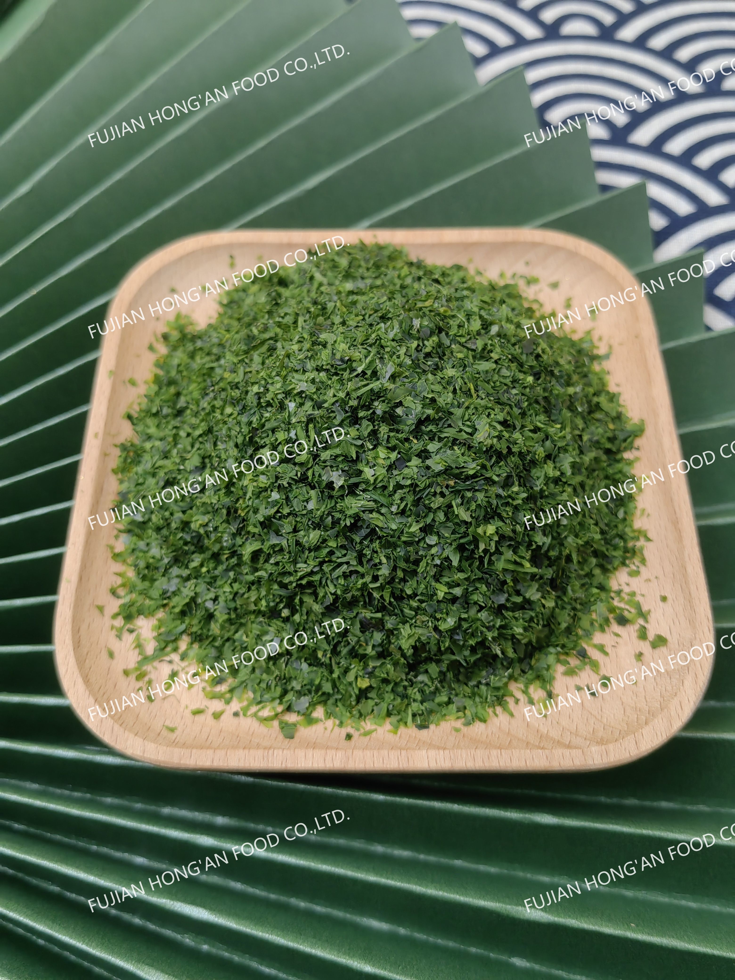 Umami Taste Ulva Lactuca Seaweed Green Algae Sprinkle Spice HACCP Certified