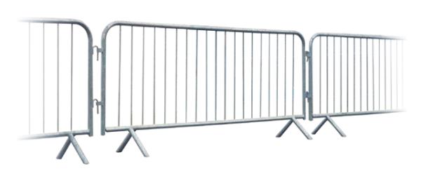 Exported Hot Dipped Galvanized Metal Steel Crowd Control Barrier