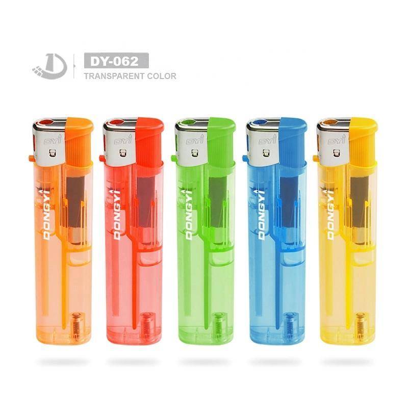 Dongyi Best Selling Disposable Plastic Slim Gas Lighter with Cheap Price