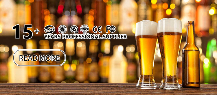 Wholesale Empty 330ml 500ml Green Amber Empty Beer Bottle with Crown Cap