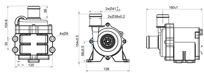 48V Electric Coolant Pump For Thermal Management In Energy Storage System