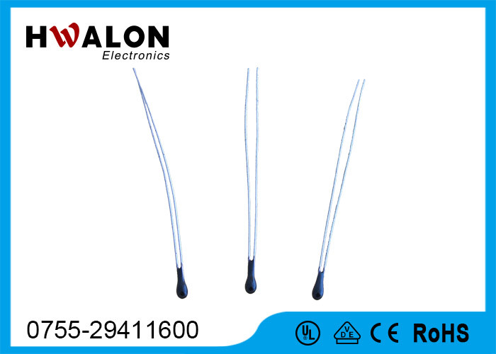 Small Black Head NTC Temperature Sensor Thermistor 10Kohm 1% 3435 For Air-Conditioner