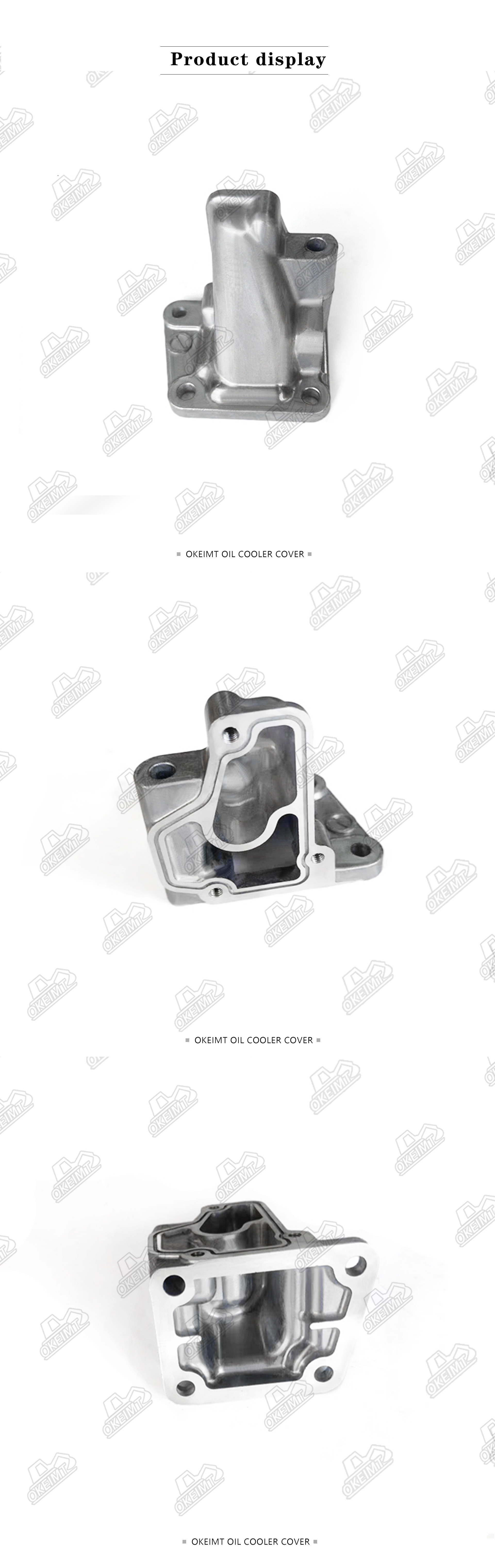 OKEIMT Thermostat Lower Seat For V2403 Diesel Engine Aluminum