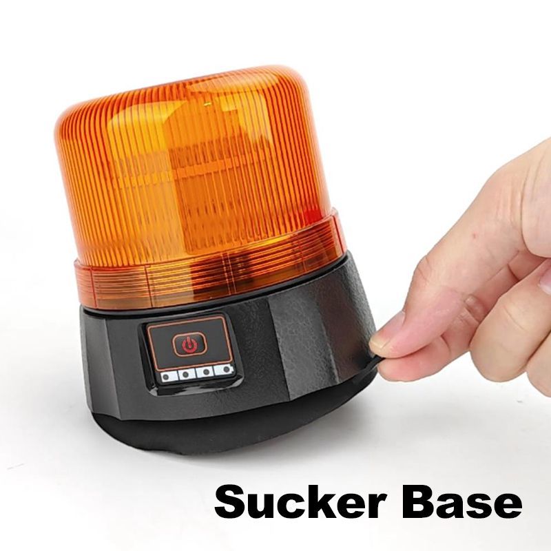 Emergency Light Remote Control and Rechargeable Beacon Warning Light Strobe Light