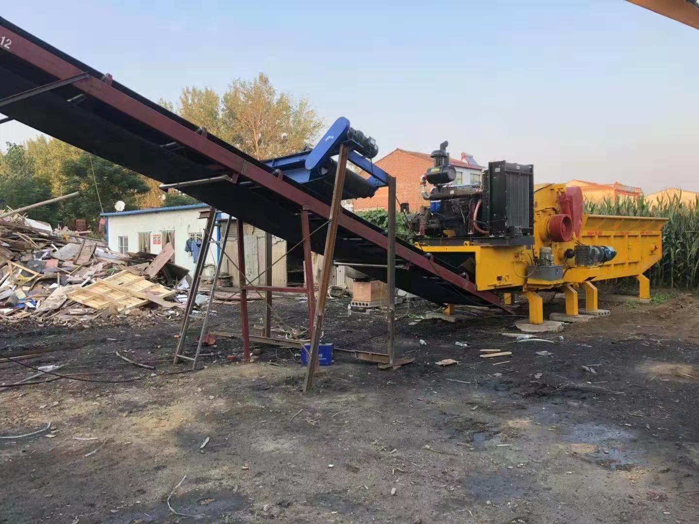 China quality wood tree crusher machine ,wood pulverization chipper machine