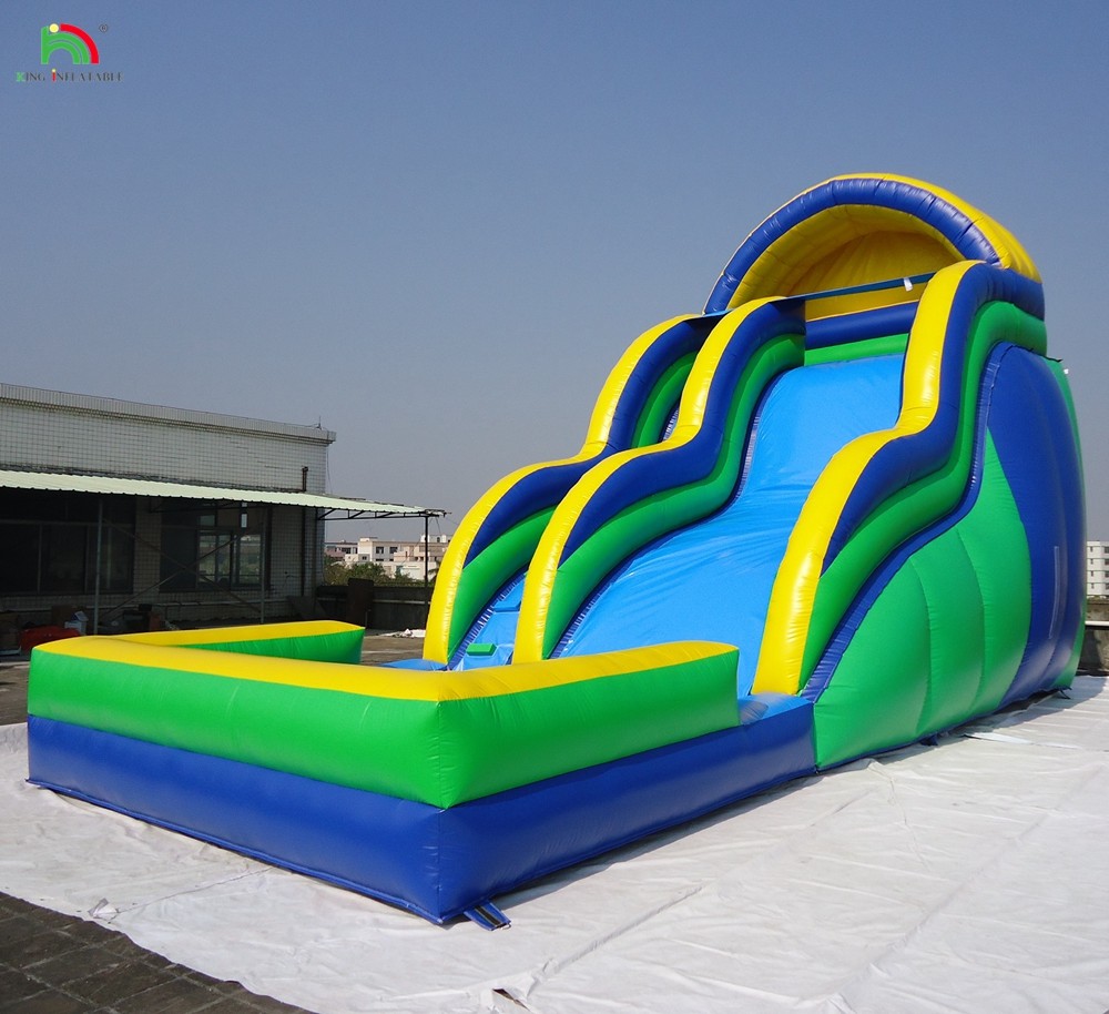 Commercial Inflatable Bounce House with Water Slide Kids' Jumping Castle