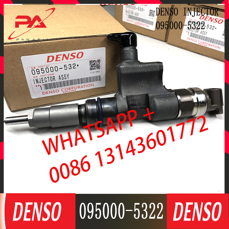 Original common rail fuel injector 095000-5320 095000-5322 for HINO DUTRO N04C 23670-78030 23670-E0140