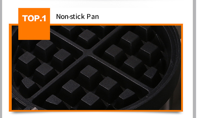 Durable Snack Food Processing Equipment , Double Head Square Waffle Machine