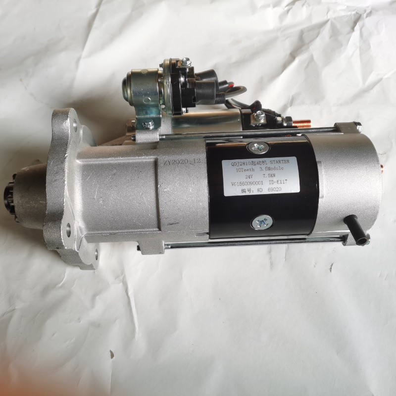 Sinotruk HOWO Engine Part 10 Teeth 24V Starter Vg1560090001