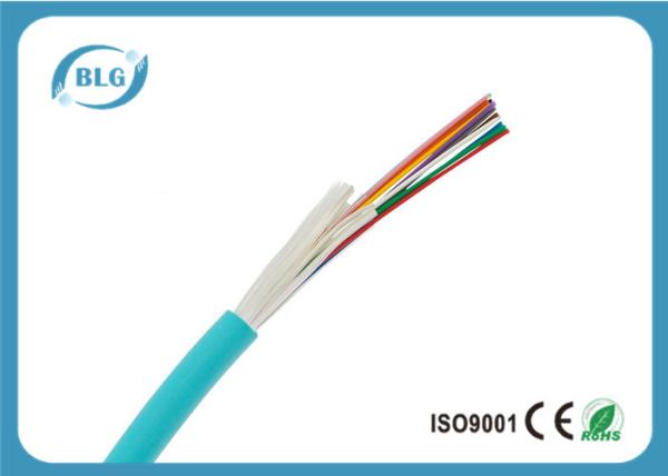 Non Unitized 6 Strand Fiber Optic Cable , MM 50 / 125 OM4 Fiber Optic Network