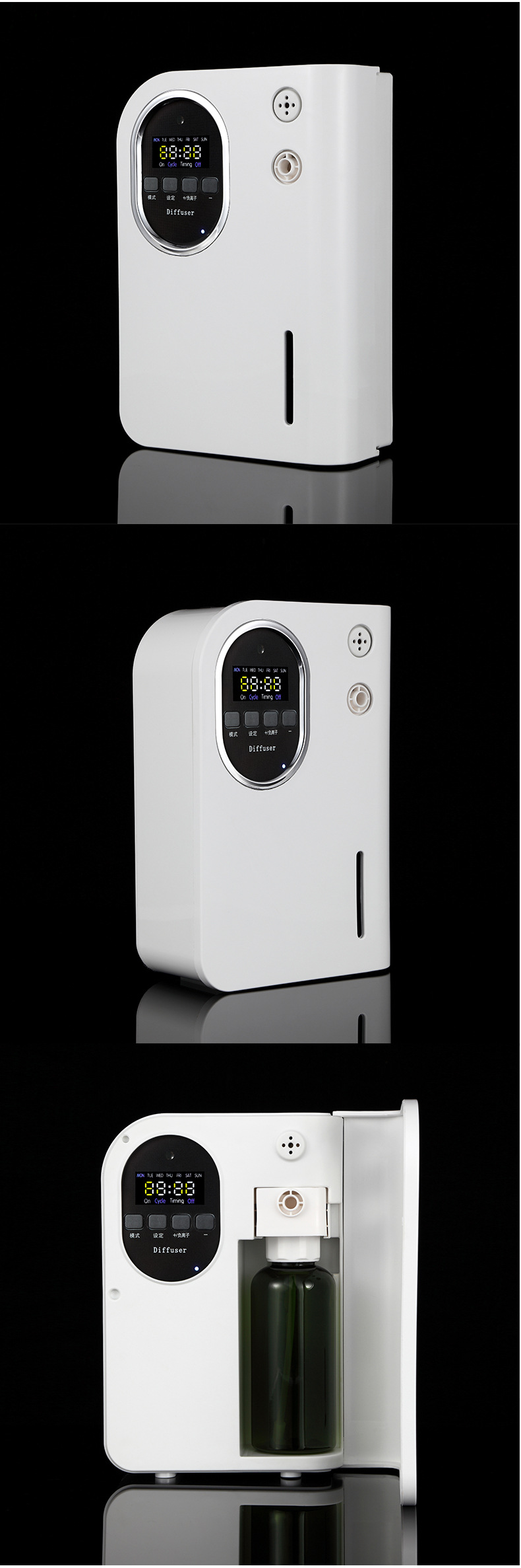 2023 New Arrival Aroma Diffuser Large Coverage 160ml Portable Essential Oil Diffuser Quiet Negative ion purify scent diffuser