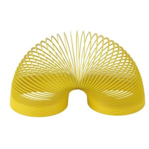 China Rainbow Rainbow Metal Springy Spring Toys With Zinc Plating Surface Finish on sale