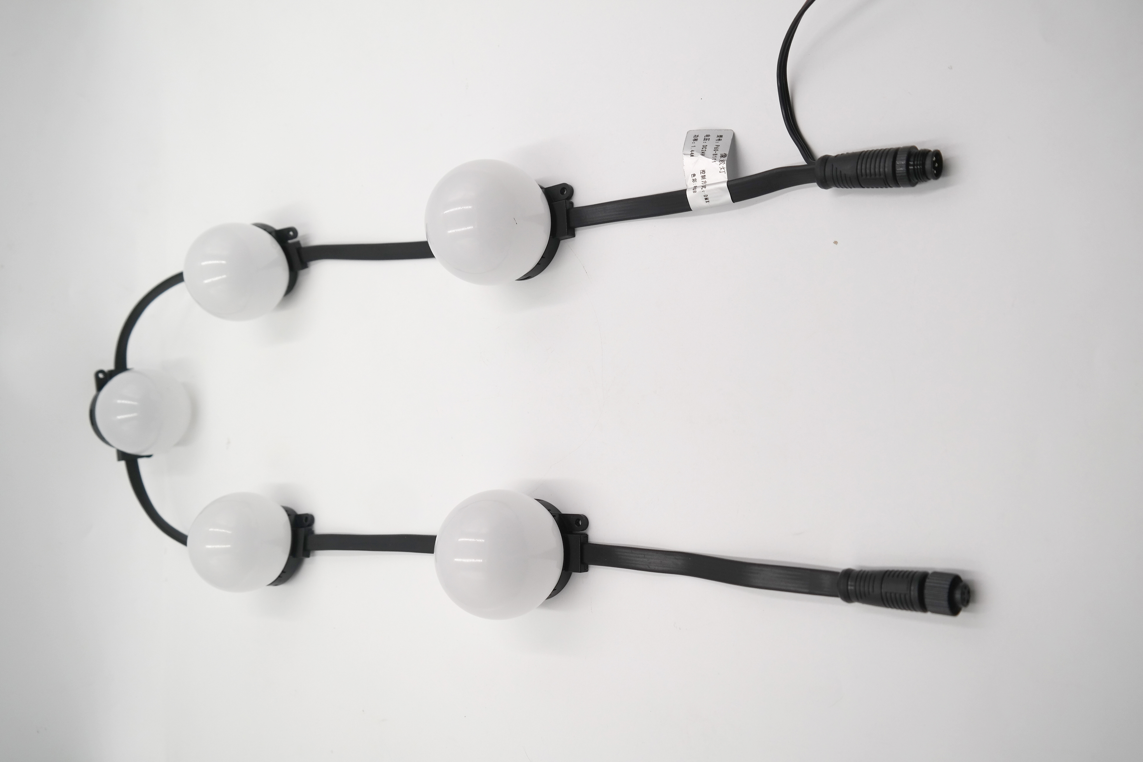 RGB LED Pixel Light P35 P45 P60 with DMX512 Controller