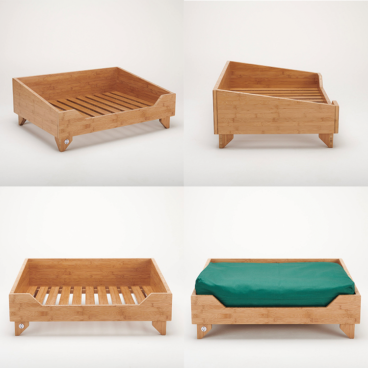 PET Cat Dog Bed Platform Bamboo Bunk Furniture Dog Customized