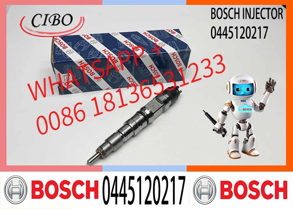 Common Rail Fuel Injector 0 445 120 217 Diesel Injector 0445120217