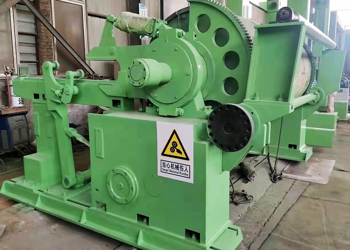 Kraft Paper Making Equipment Horizontal Pneumatic Winding / Reeling Machine