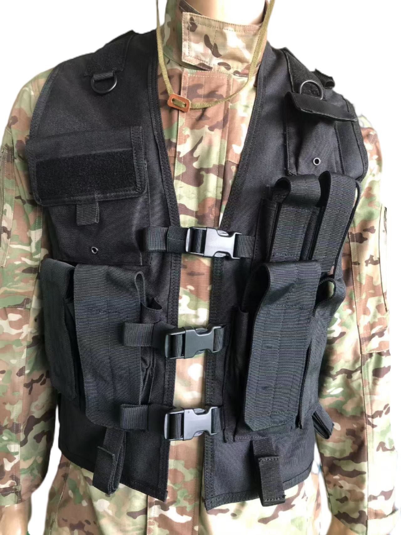 Adjustable Plate Carrier Tactical Vest Customized Security Equipment