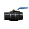 Buy cheap PVC Ball Valve with Straight Through Type Channel and Steel Handle from wholesalers