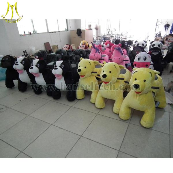Hansel motorized plush animals plush motorized zippy rides Shopping Mall Animal
