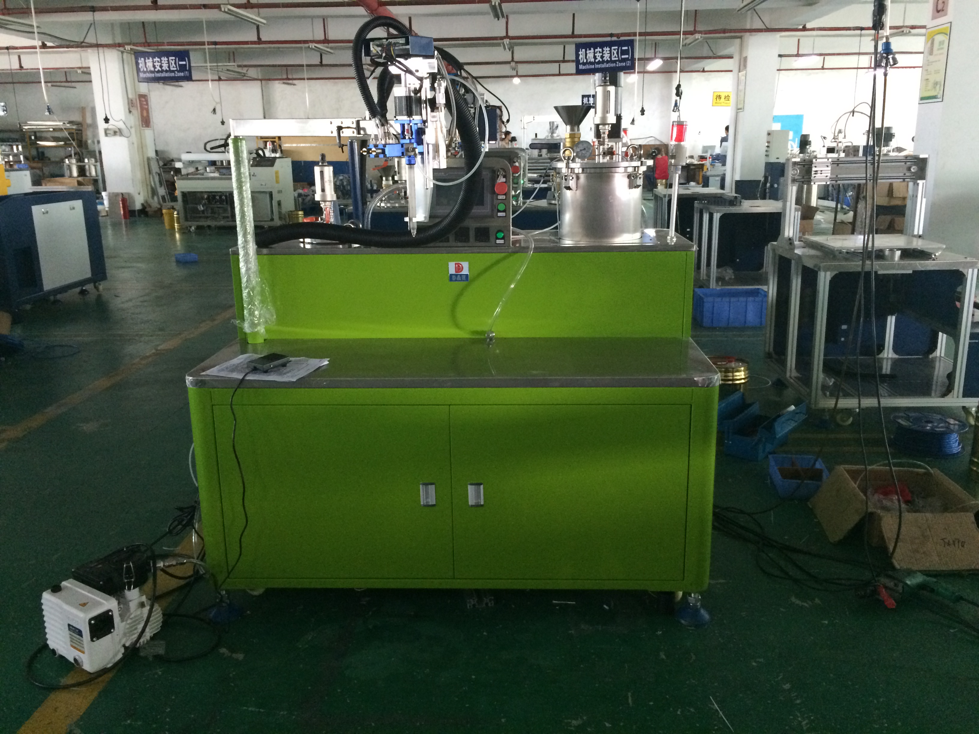 Vacuum Dispensing Semi-Automatic Resin Mixing Machine for Precise Mixing Speed 0.5-12g