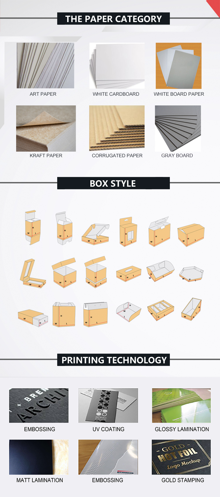 Recycled Materials Custom Cardboard Display Boxes With Window Pastry packaging