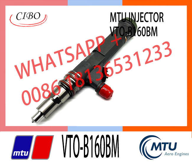 Remanufactured High Quality Fuel Injector 0010104251 for MTU 1600 diesel engine fuel injector VTO-B160BM 0010104251/71