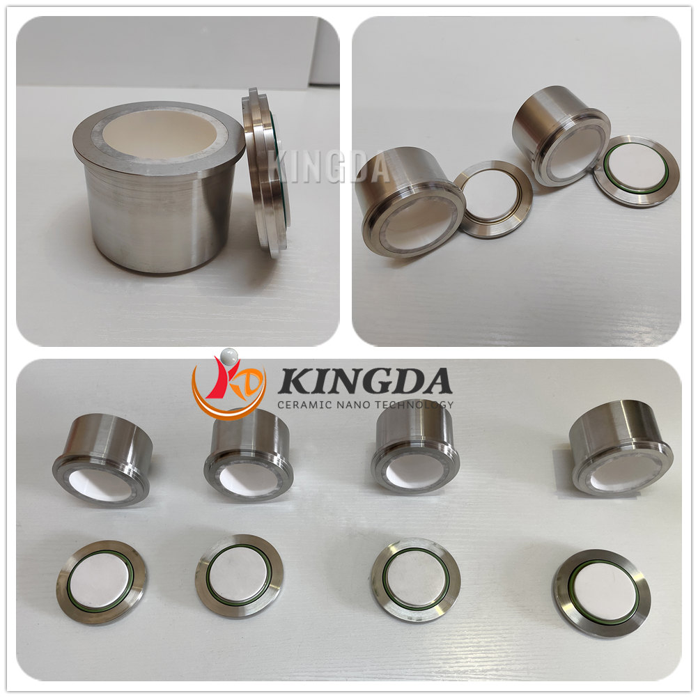 50ml Capacity Zirconium Oxide Milling Jar for Planetary Ball Mills PM 100/100 CM/200/400