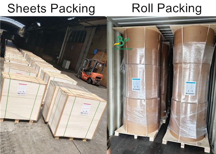 Waterproof 200gsm + 15g PE Coated Cupstock Paper For Takeaway Beverage Cup