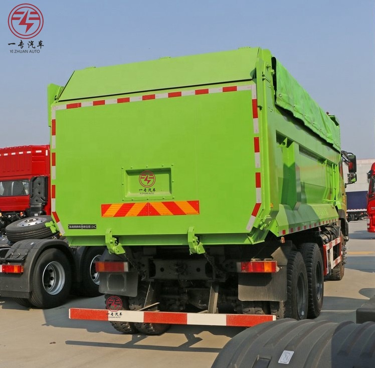 21T U-Shaped Cargo Box 6x4 Muck Ore Tipper Truck Dongfeng With Cummins Engine
